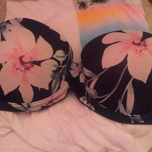 Victoria secret (pink) bra strapless